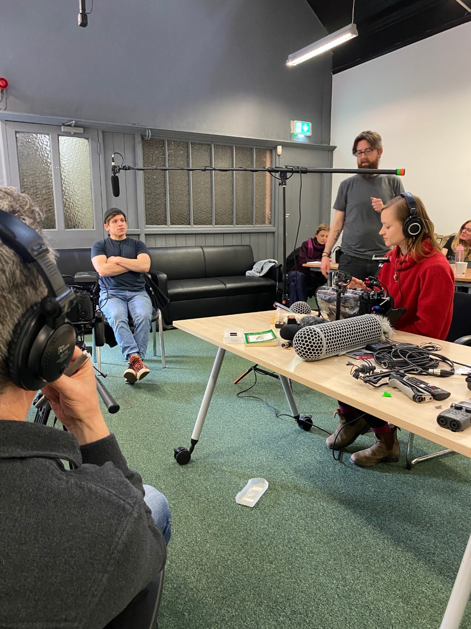 Image from Exploring Reality training programme - choosing the right sound equipment